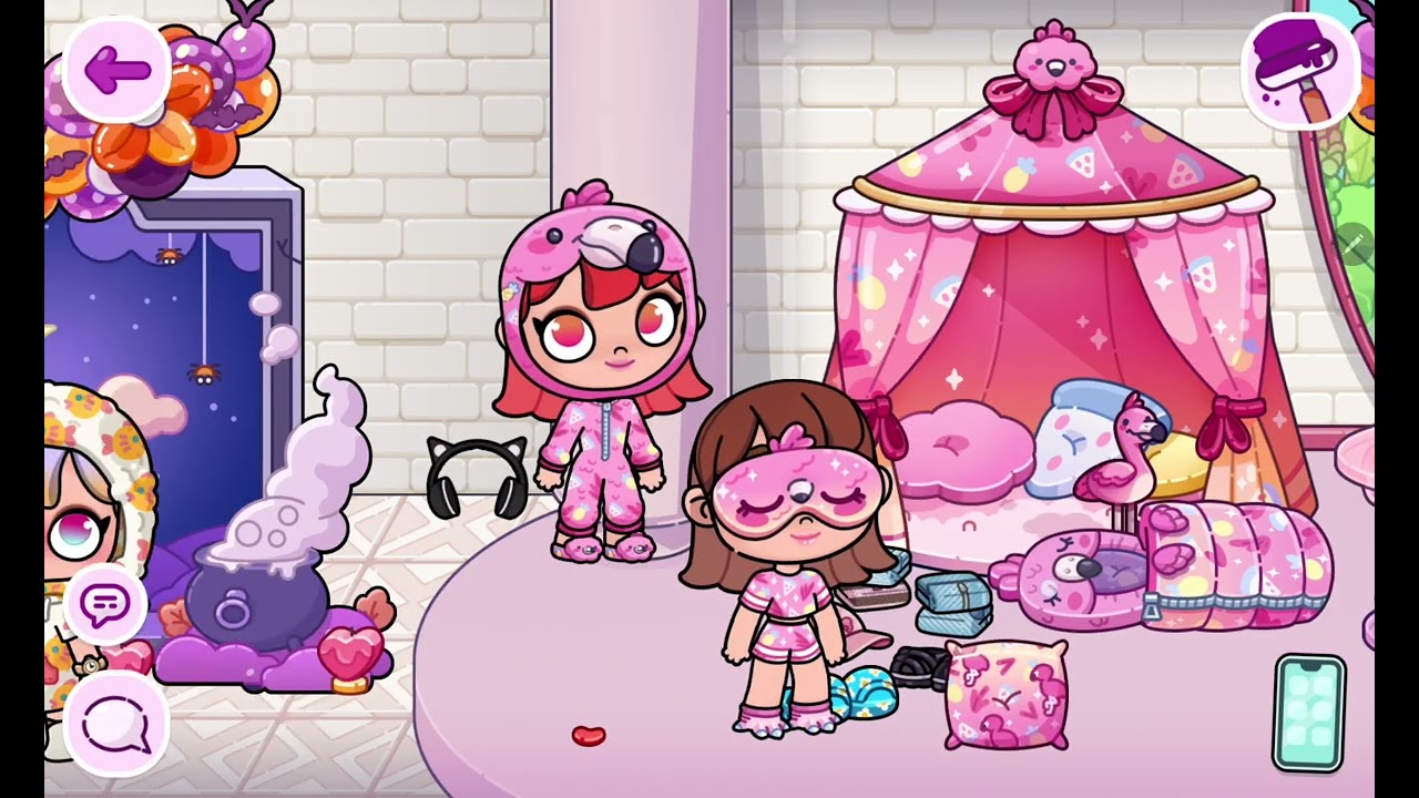 Jugando pazu pijamada