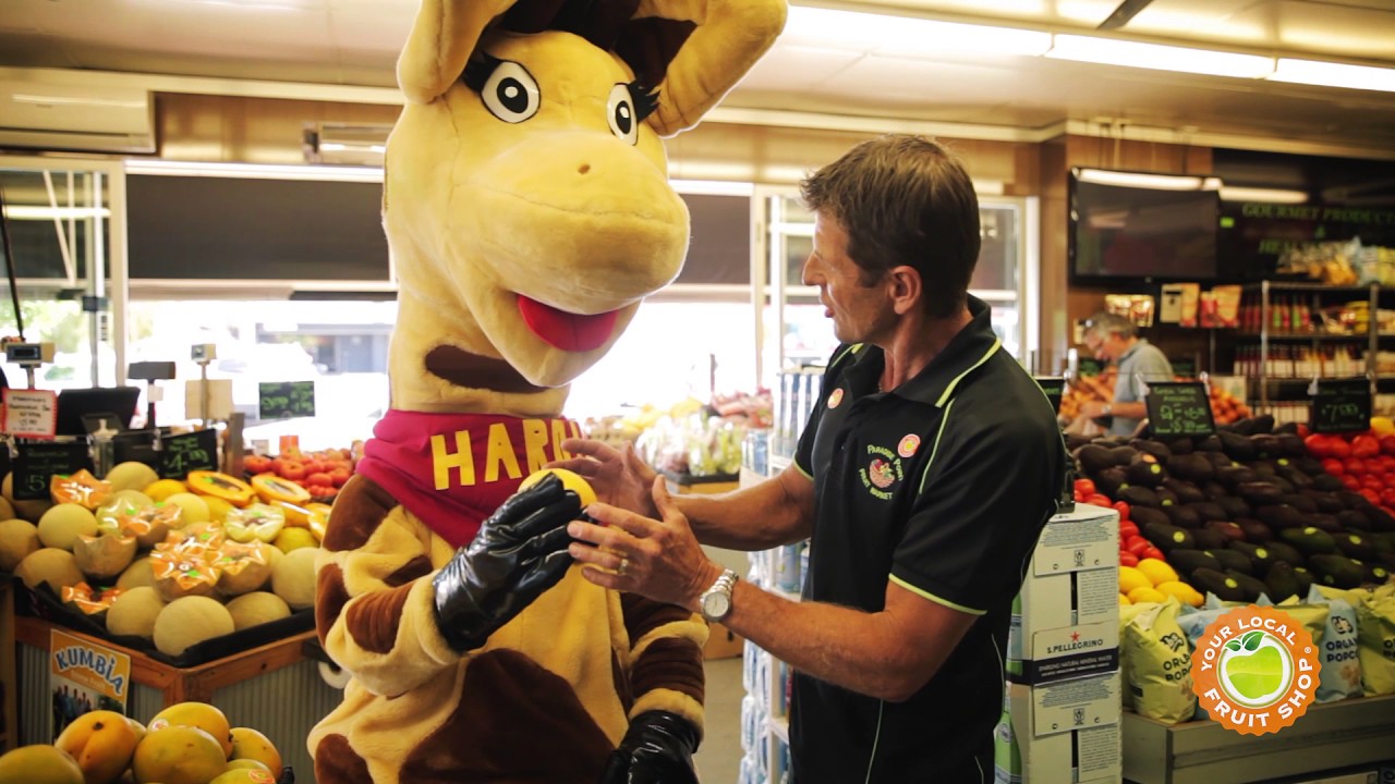 Brismark  Healthy Harold at Your Local Fruit Shop Promo