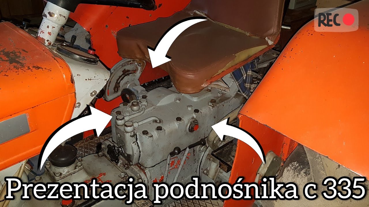 Podnośnik i Tylni Most ursus c 335 Prezentacja | Różnice między(c-335 c-335m c-330 c-330m)