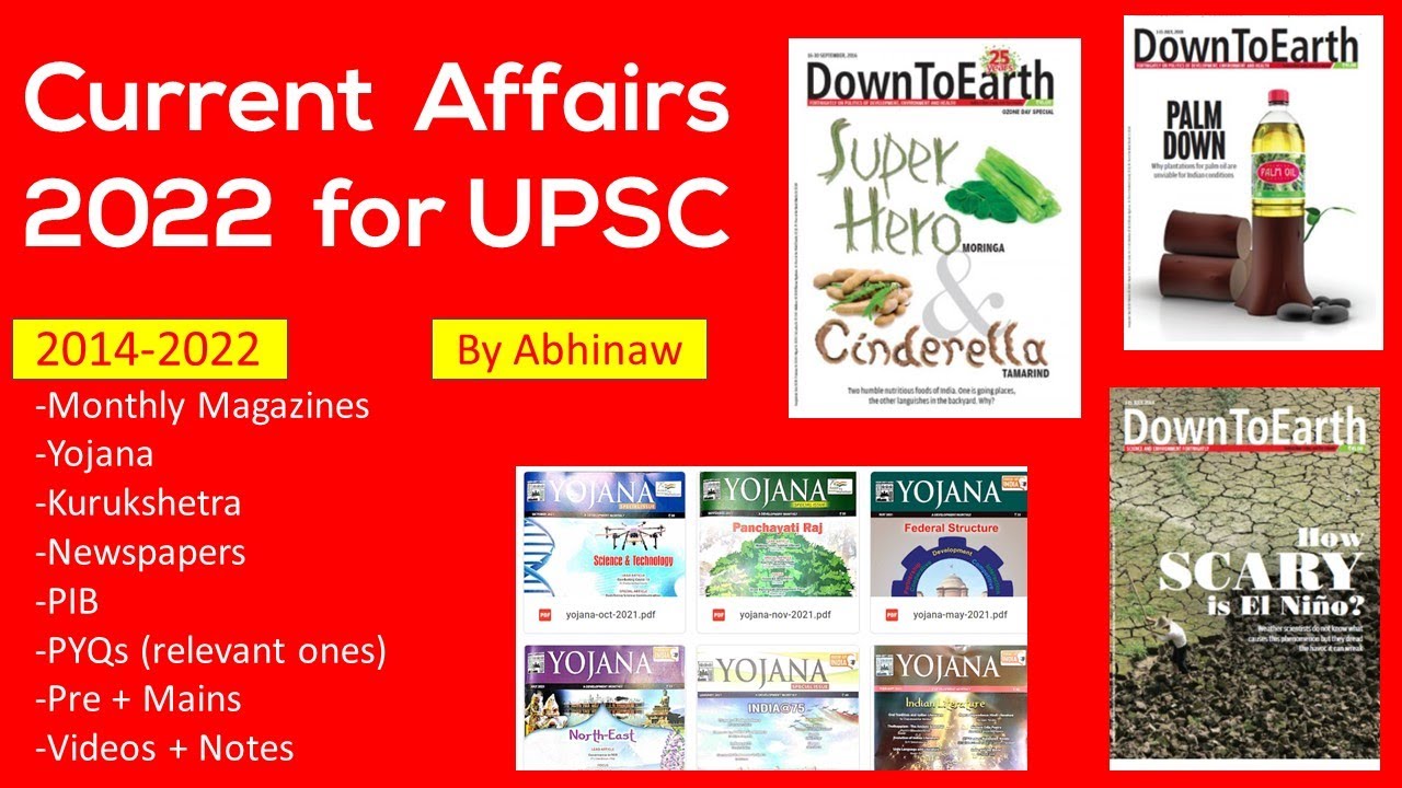 Current Affairs for UPSC 2022 Course by IAS Corridor