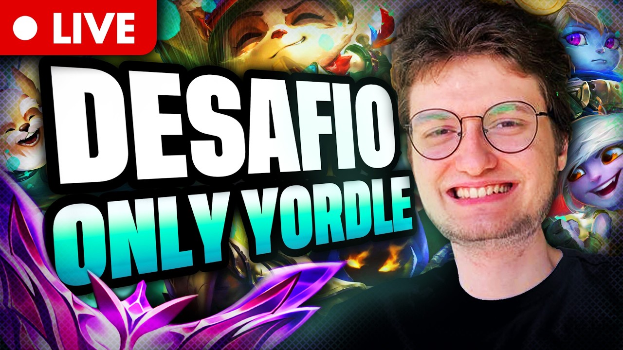 TFT - DO FERRO AO MESTRE SÓ DE YORDLE DIA 9!