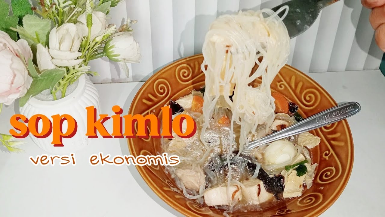 LEBIH ENAK DARI DITEMPAT HAJATAN ! RESEP SOP KIMLO VERSI EKONOMIS