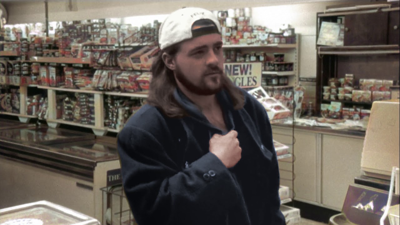 CLERKS. In Color! Silent Bob SPEAKS!