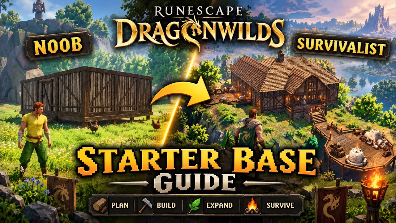 Гайд по строительству стартовой базы &mdash; Runescape Dragonwilds 1.0