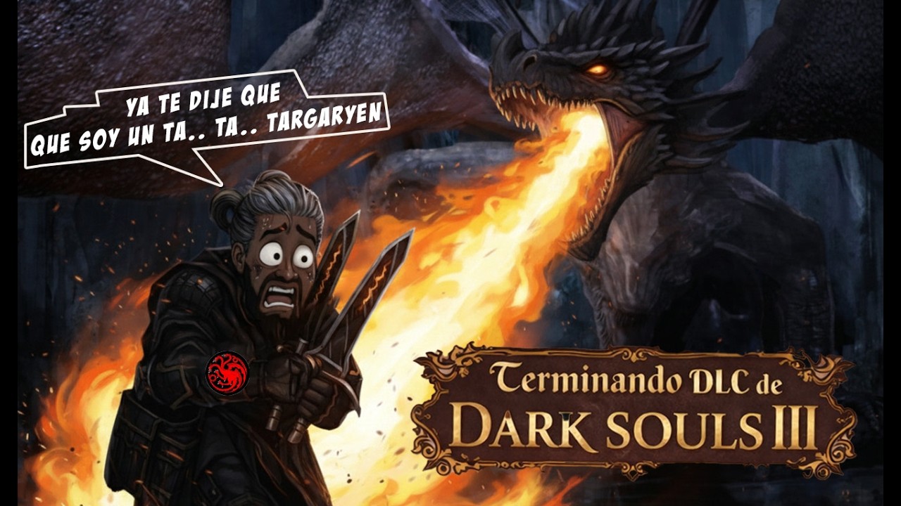 No se jugar DARK SOULS III DLC (Enfrentando al Dragon Midir NUEVAMENTE)