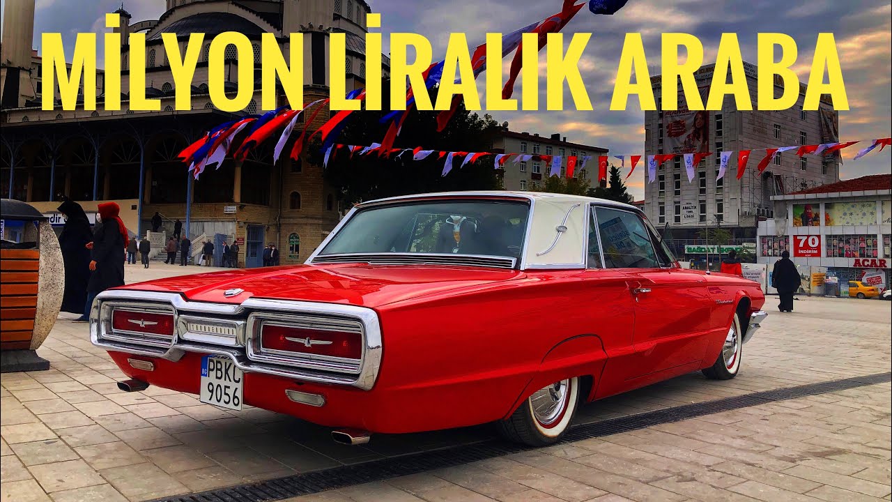 MİLYON LİRALIK ARABAYI BAĞCILAR'DA İNCELEDİK | 1964 #FORD THUNDERBIRD |w/Garaj 32