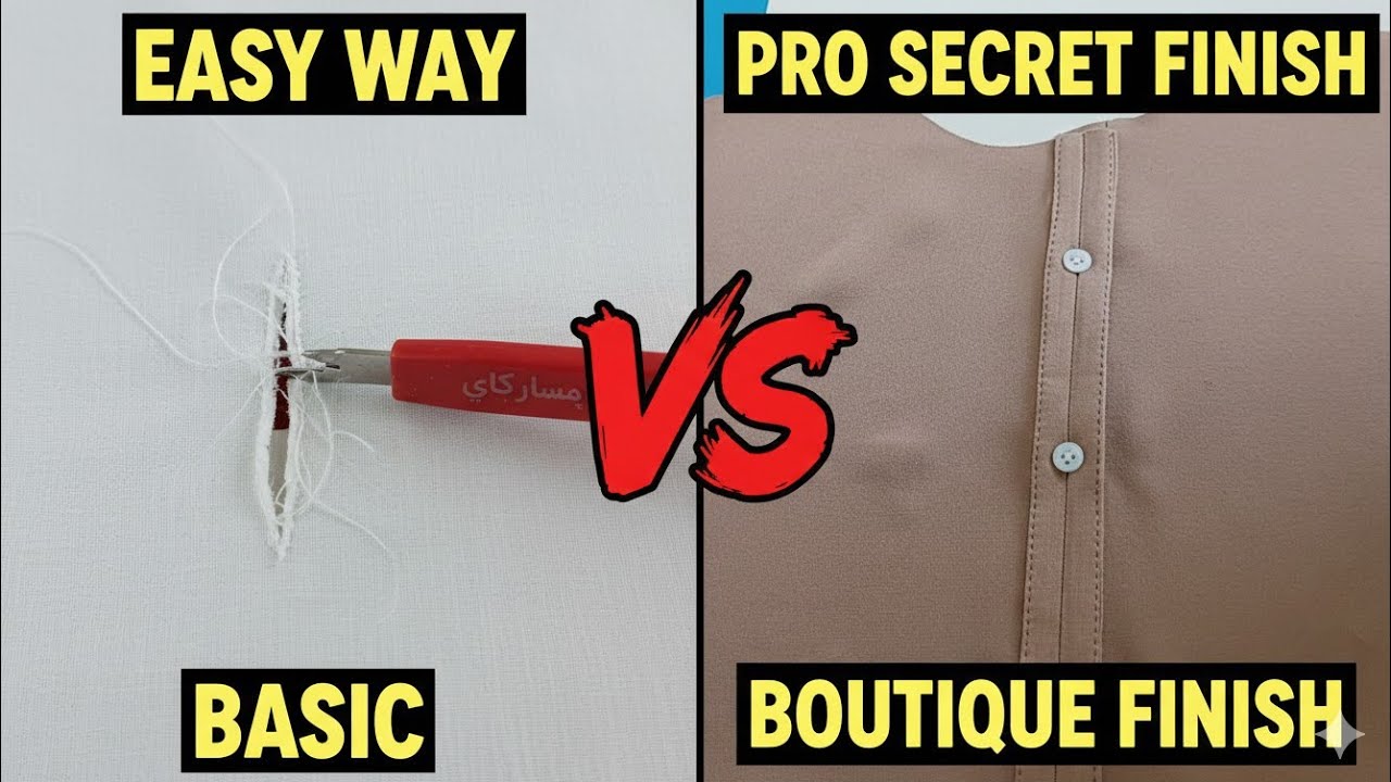 How to sew a buttonhole on a shirt, very easy and convenient!