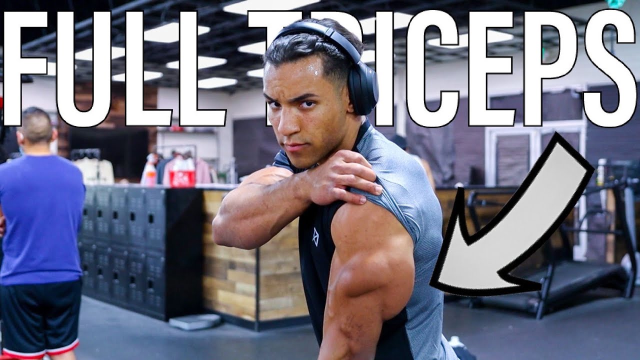 BEST TRICEPS ROUTINE (GET FULLER TRICEPS)