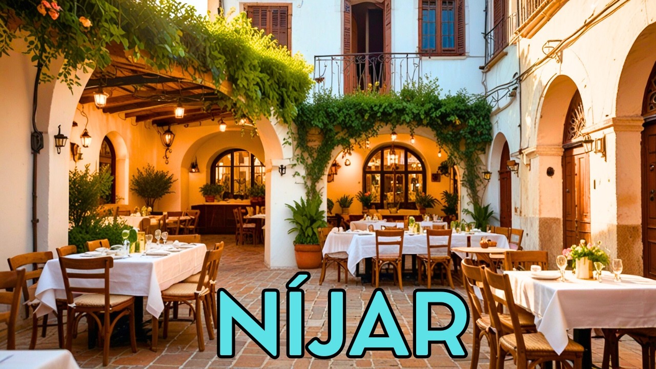 N&iacute;jar 🇪🇸 4K Walking Tour | A Spanish Village Frozen in Time