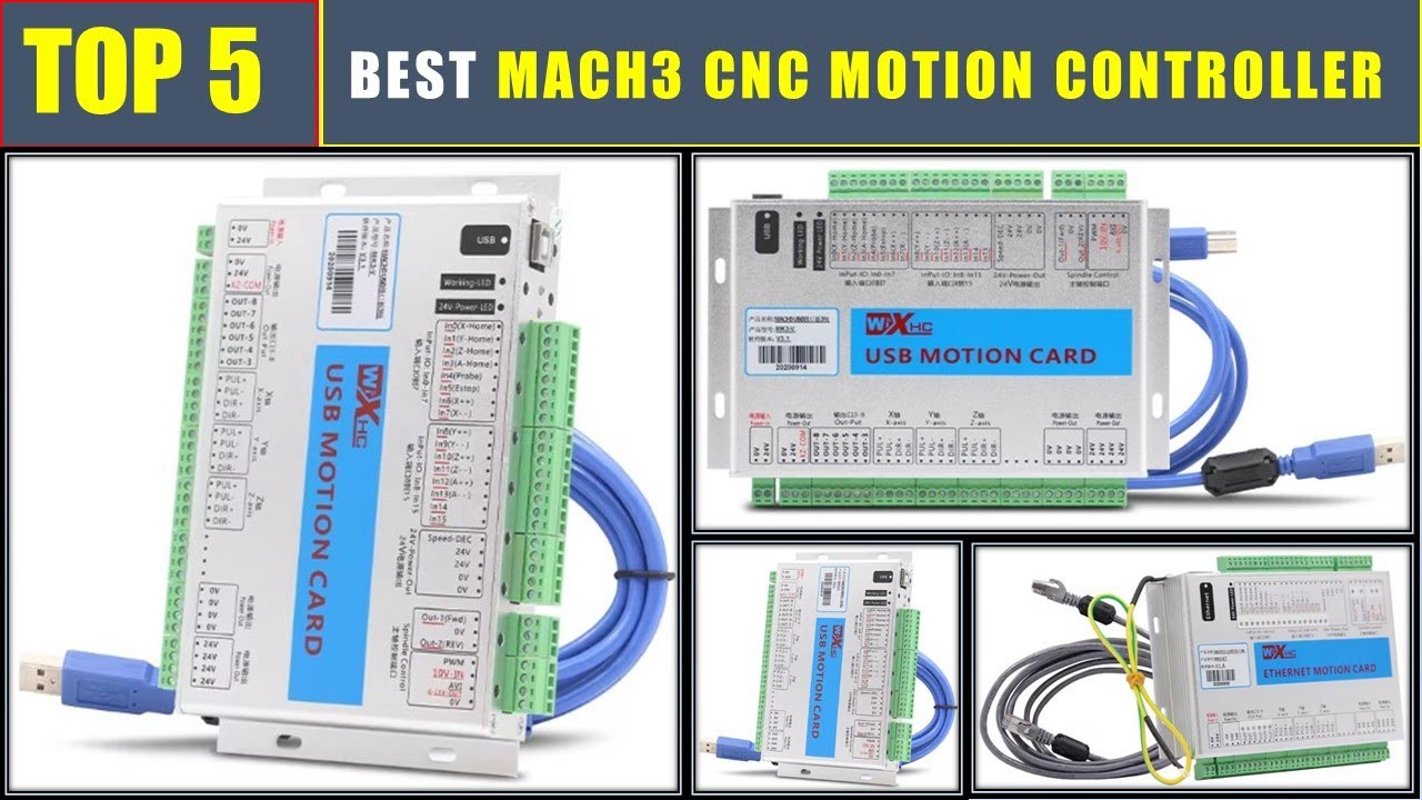 BEST Mach3 CNC Motion Controller In 2024! TOP 5 BEST CNC Controller Review
