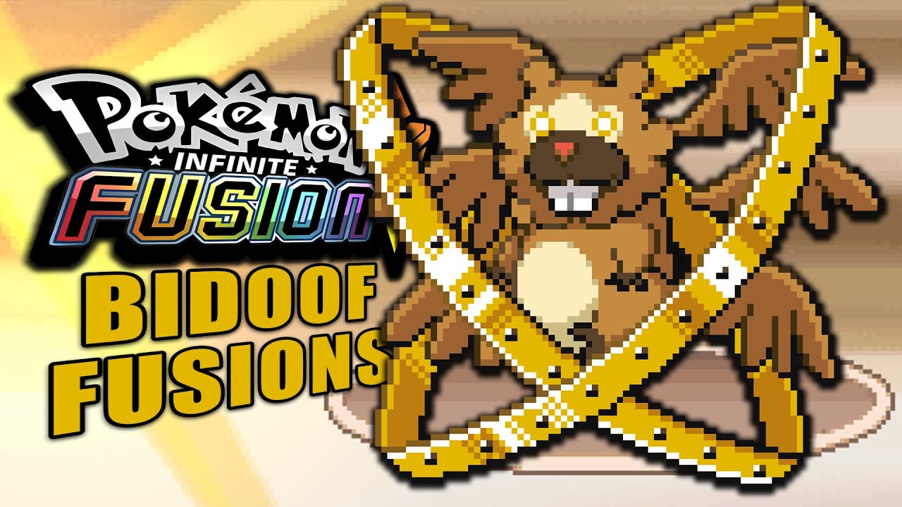Bidoof Fusions are Adorable! | Pokemon Infinite Fusion