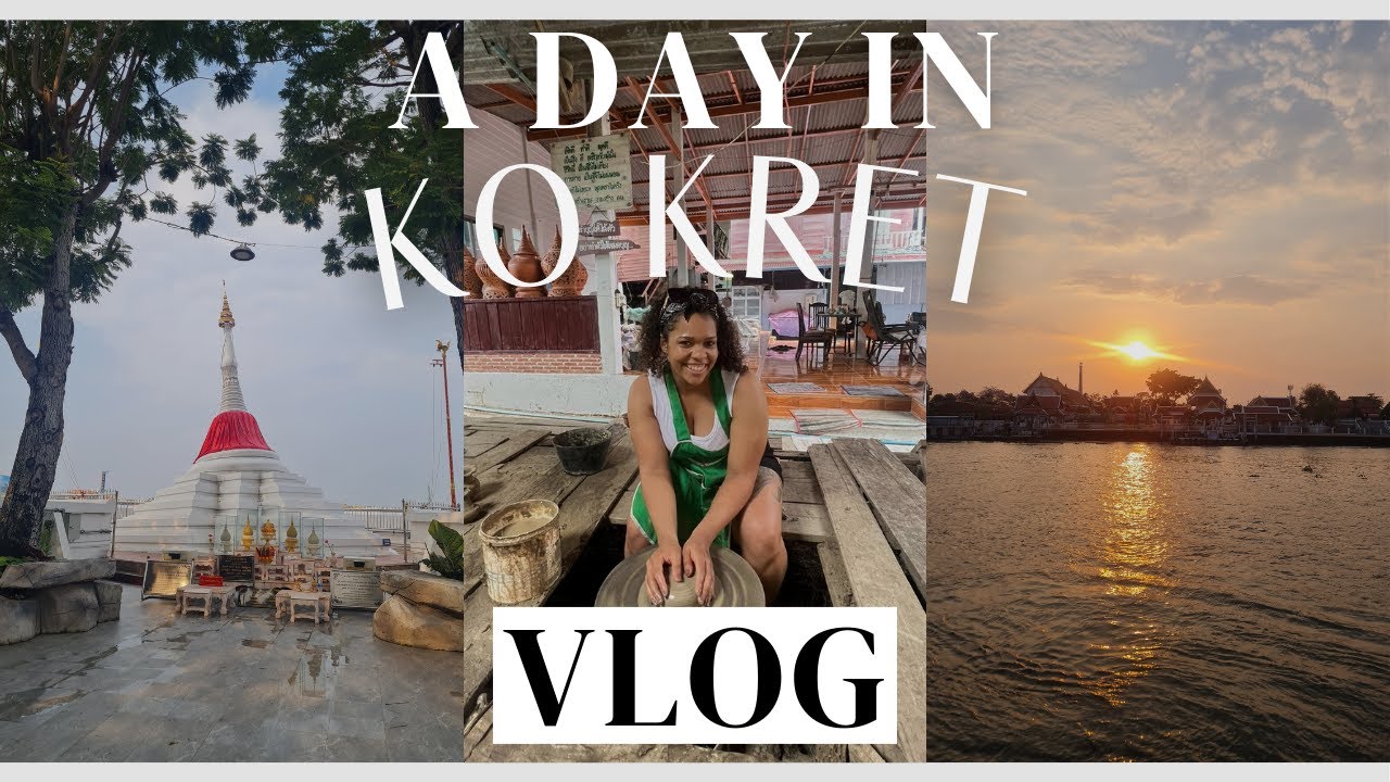 Spending a Day in Ko Kret  - Day Trips From Bangkok VLOG