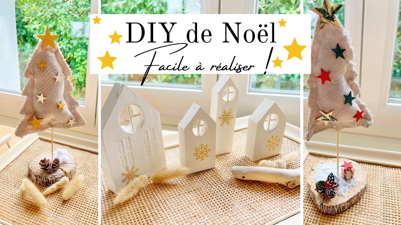 DIY de Noël ⭐️ facile à réaliser ☞ petit budget N°1✨🎄