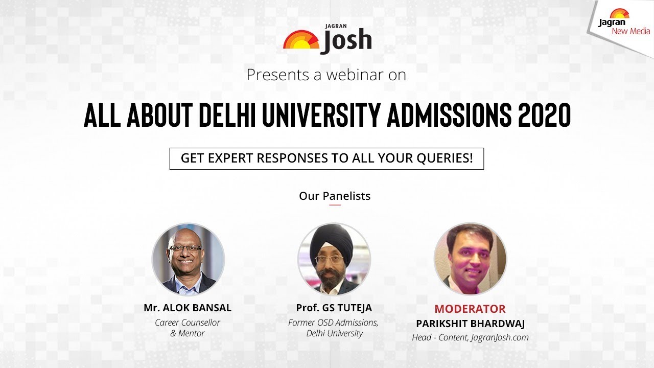 DU Admissions 2020: All you need to know | Delhi University Admissions 2020