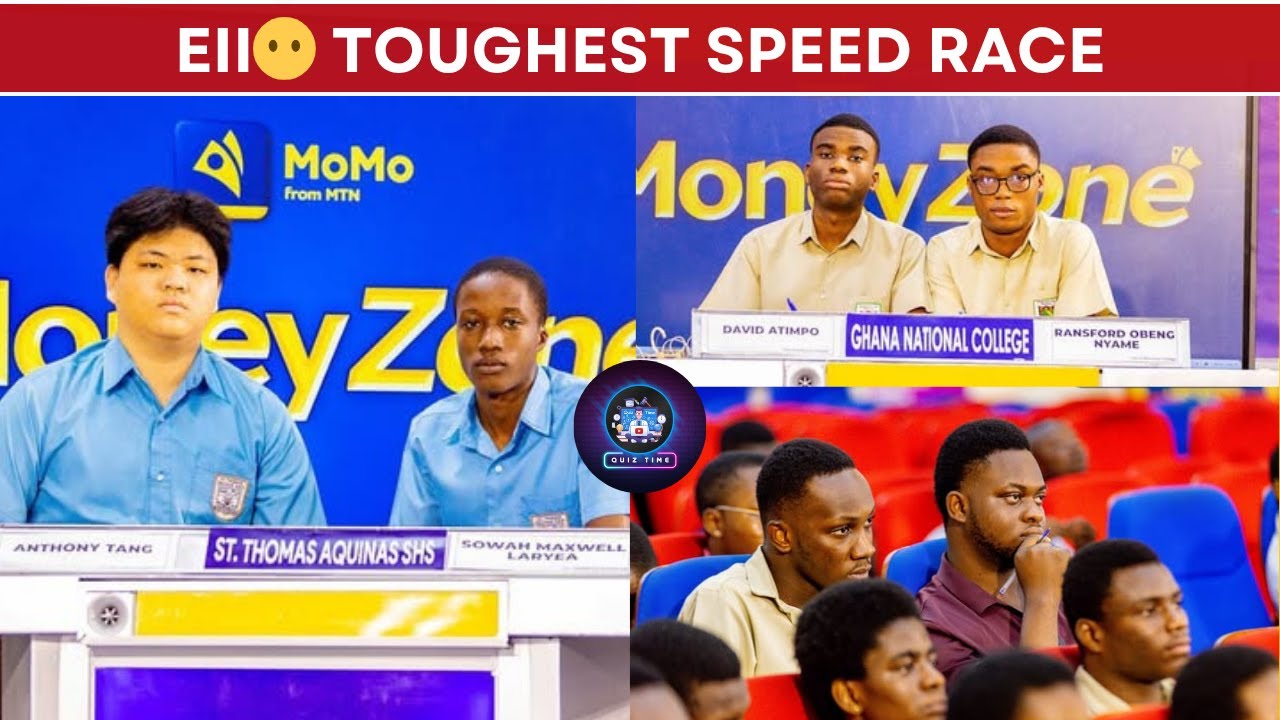 #NSMQ2025 Though Speed Race Between Acquinas, National and Mankranso SHS - Quater Finals