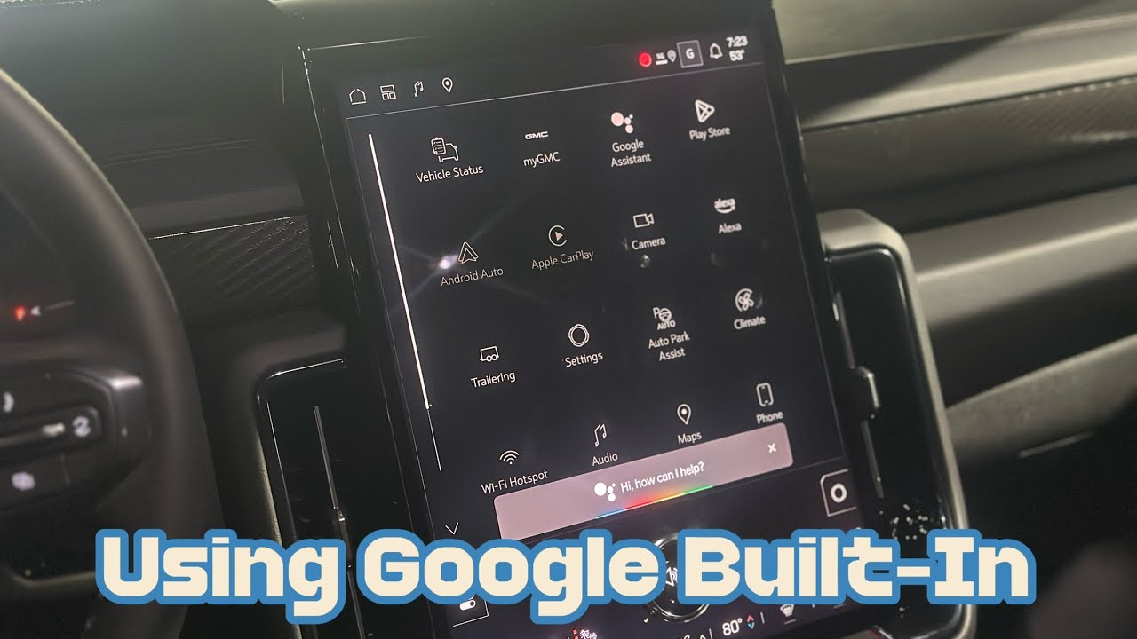 How to Use Your Google Built In on Your Yukon