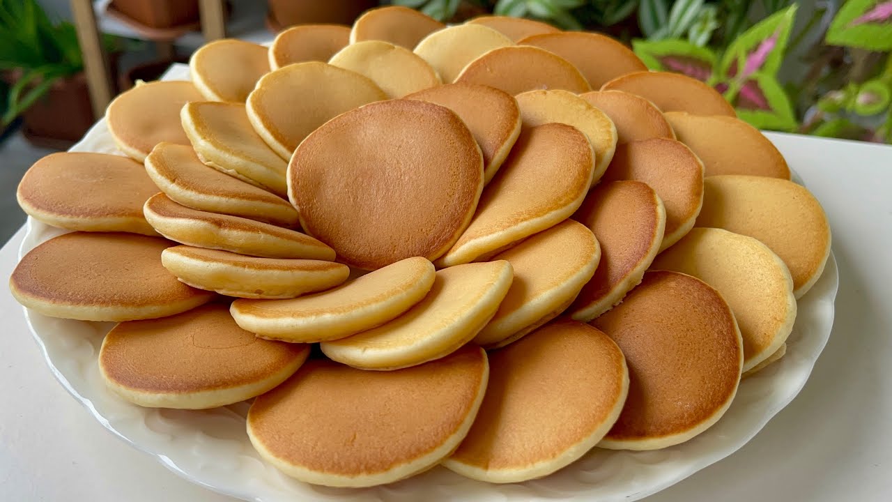 SÜNGER Gibi Yumuşacık PANKEK TARİFİ👌💯İddaalıyım Bu Tarif Favoriniz Olacak✅