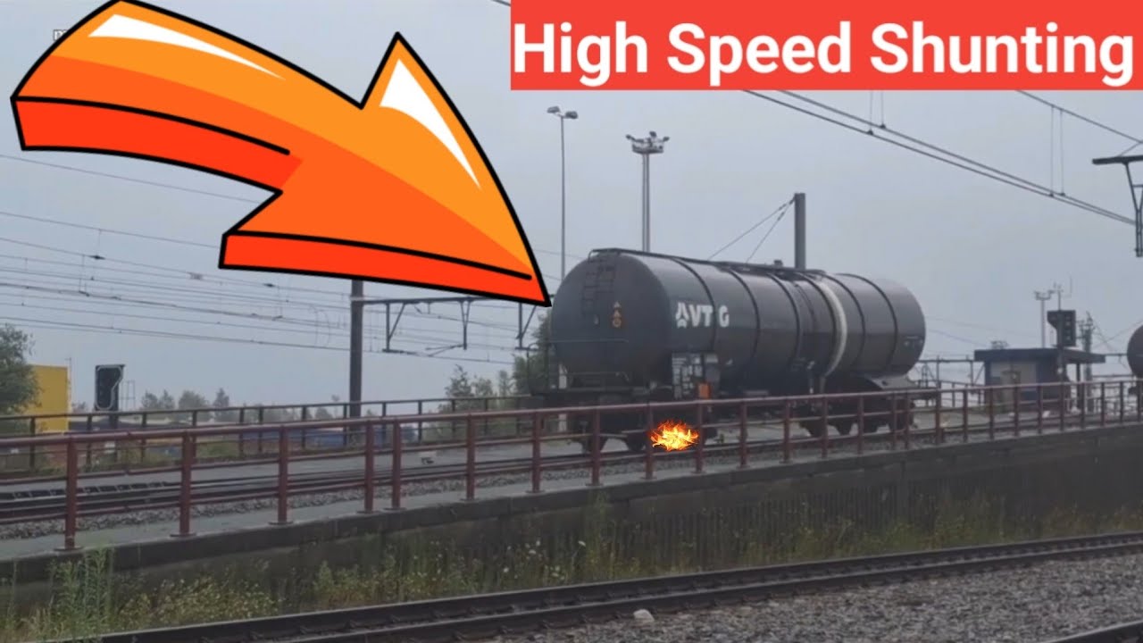 Watch The Thrilling High-speed Shunting Train Operations At Port Cargos Antwerp! 🔥🚂💨