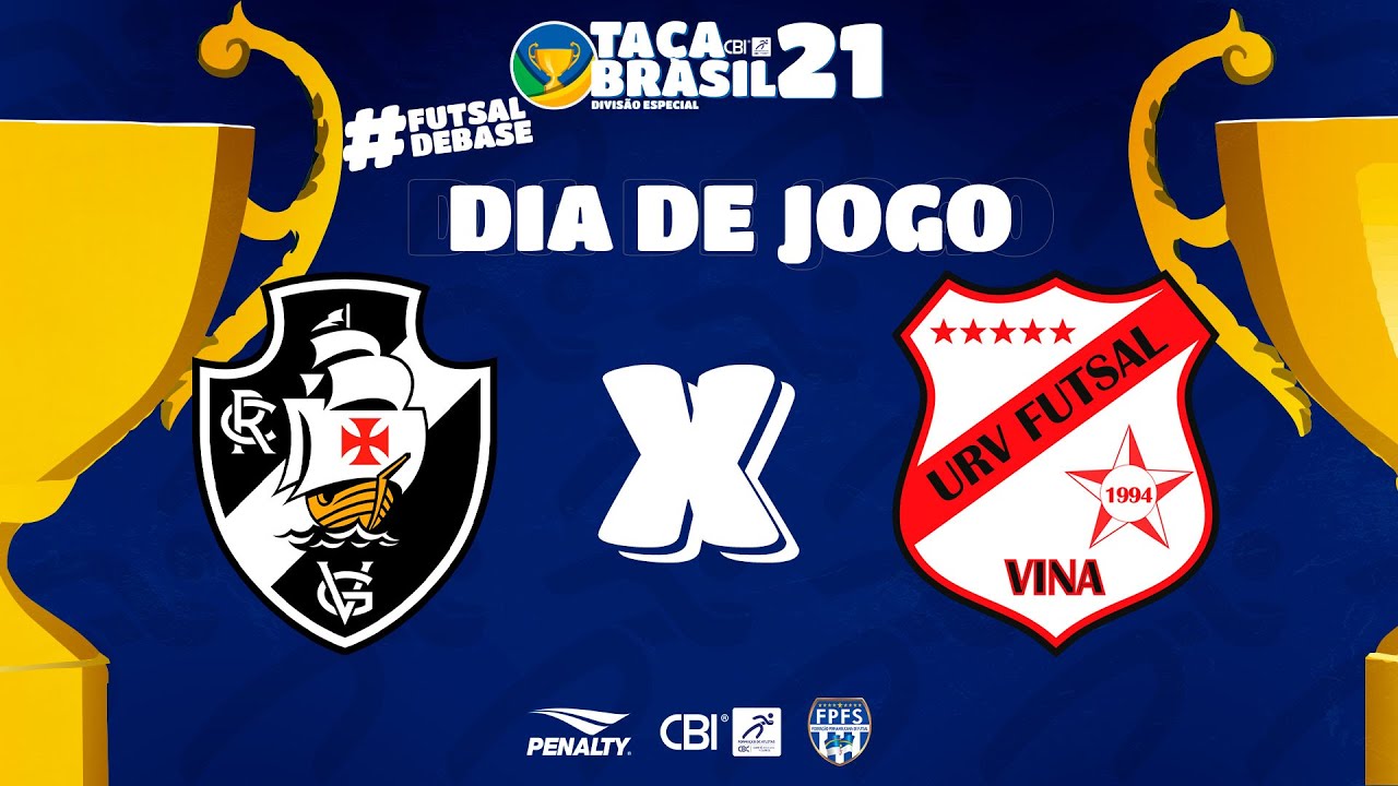 Taça Brasil CBIA Sub 21 Masc. Especial | Vasco da Gama x URV | 3ª Rodada | Ao Vivo