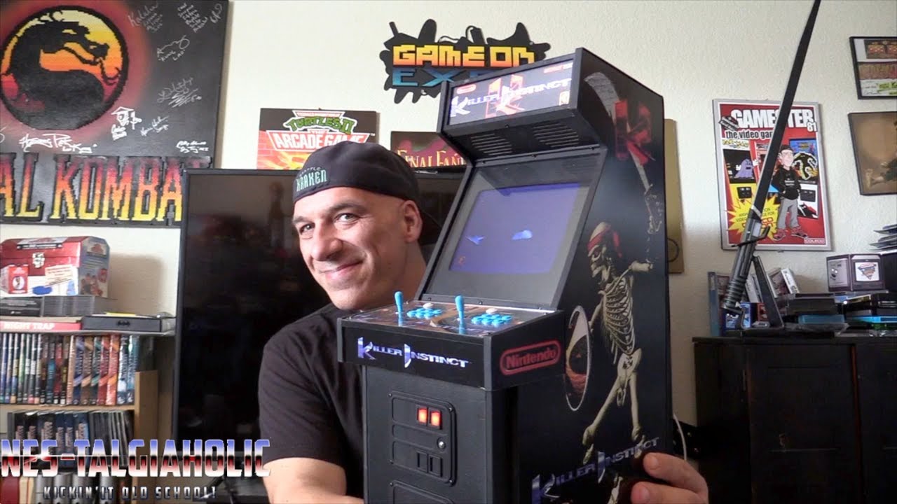 Custom 1:4 Scale Mini Killer Instinct Arcade Review