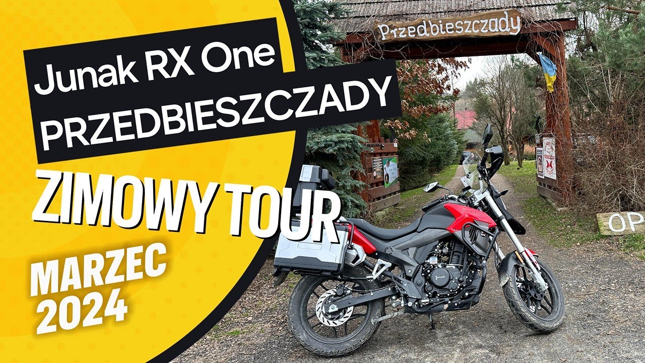 Zimowy Tour! Junak RX ONE. Beskid Niski - Przedbieszczady!