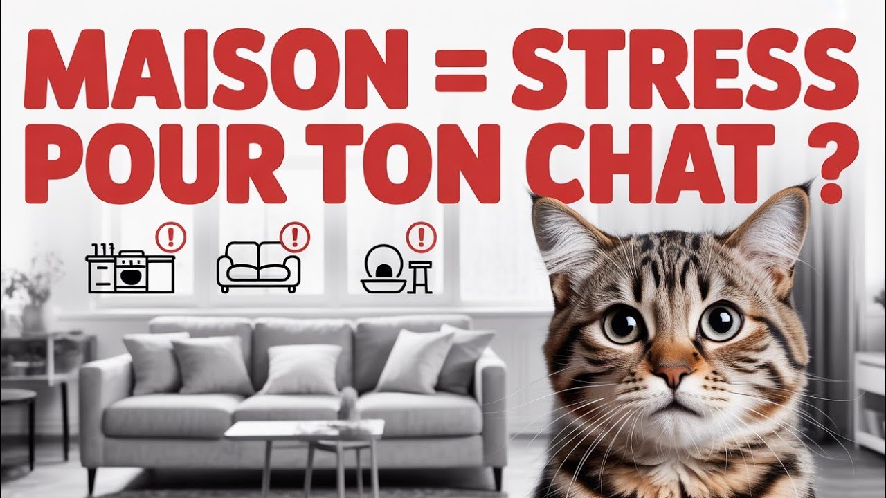 6 signes que ta maison rend ton chat STRESSÉ (et comment le calmer)