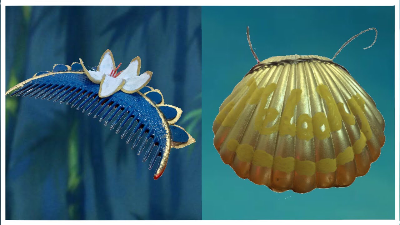 DIY: Mulan's Comb and Melody's Locket