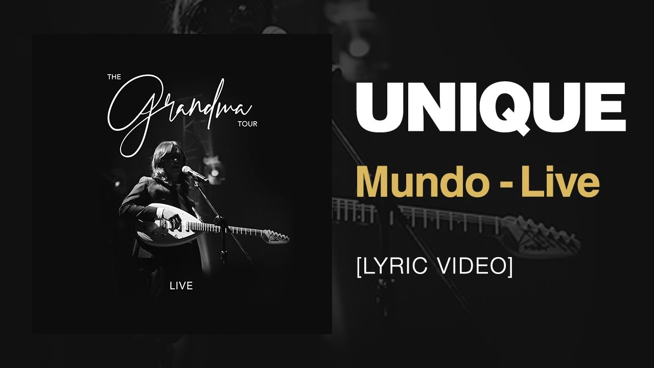 Unique Salonga - Mundo (Live) Lyric Video | The Grandma Tour