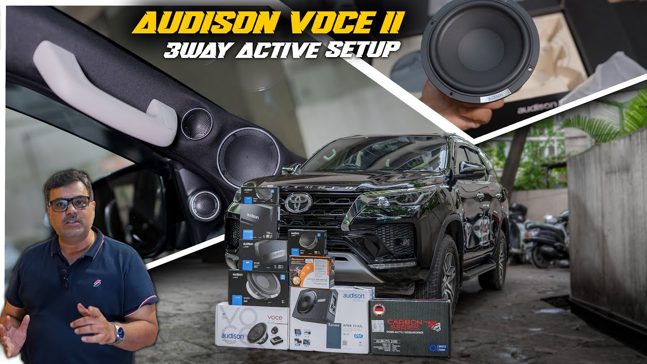 Next-Level Audio Build in Fortuner | Voce II 3-Way Setup with Pillar Pods! 🔊