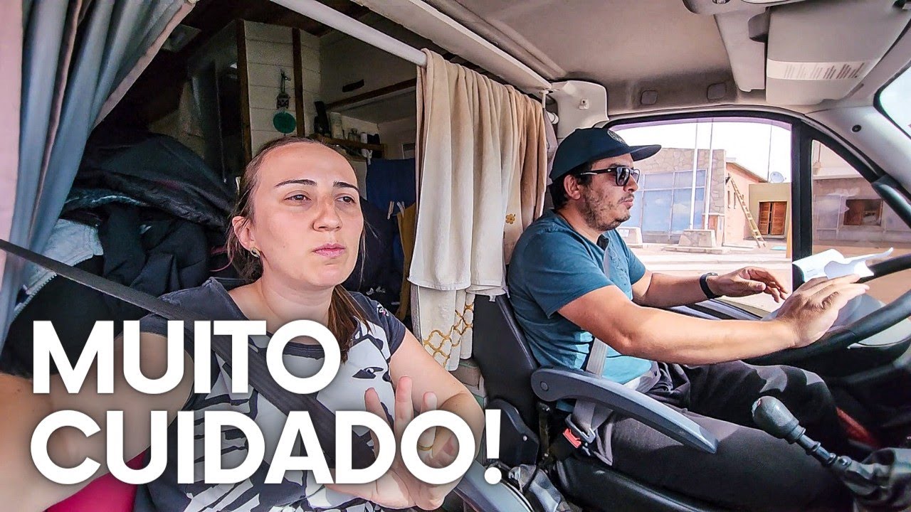 A estrada que leva ao DESERTO DO ATACAMA castiga os carros