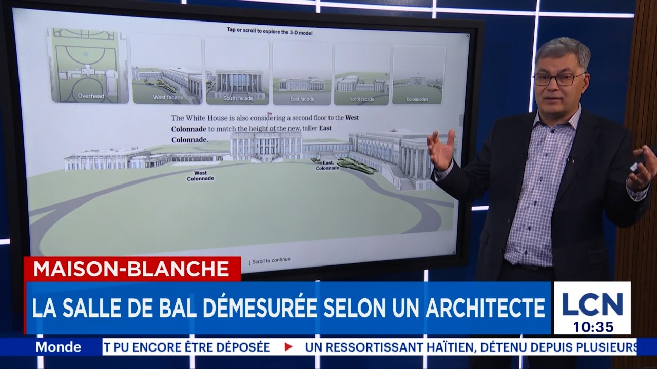 Salle de bal à la Maison-Blanche: le projet de Trump déclenche un tollé