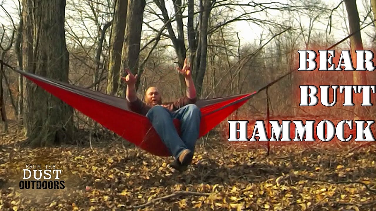 Bear Butt Hammock | 500lb Hammock | Fat Guy Hammock | Backpacking, Hiking, Camping, Bushcraft, Gear