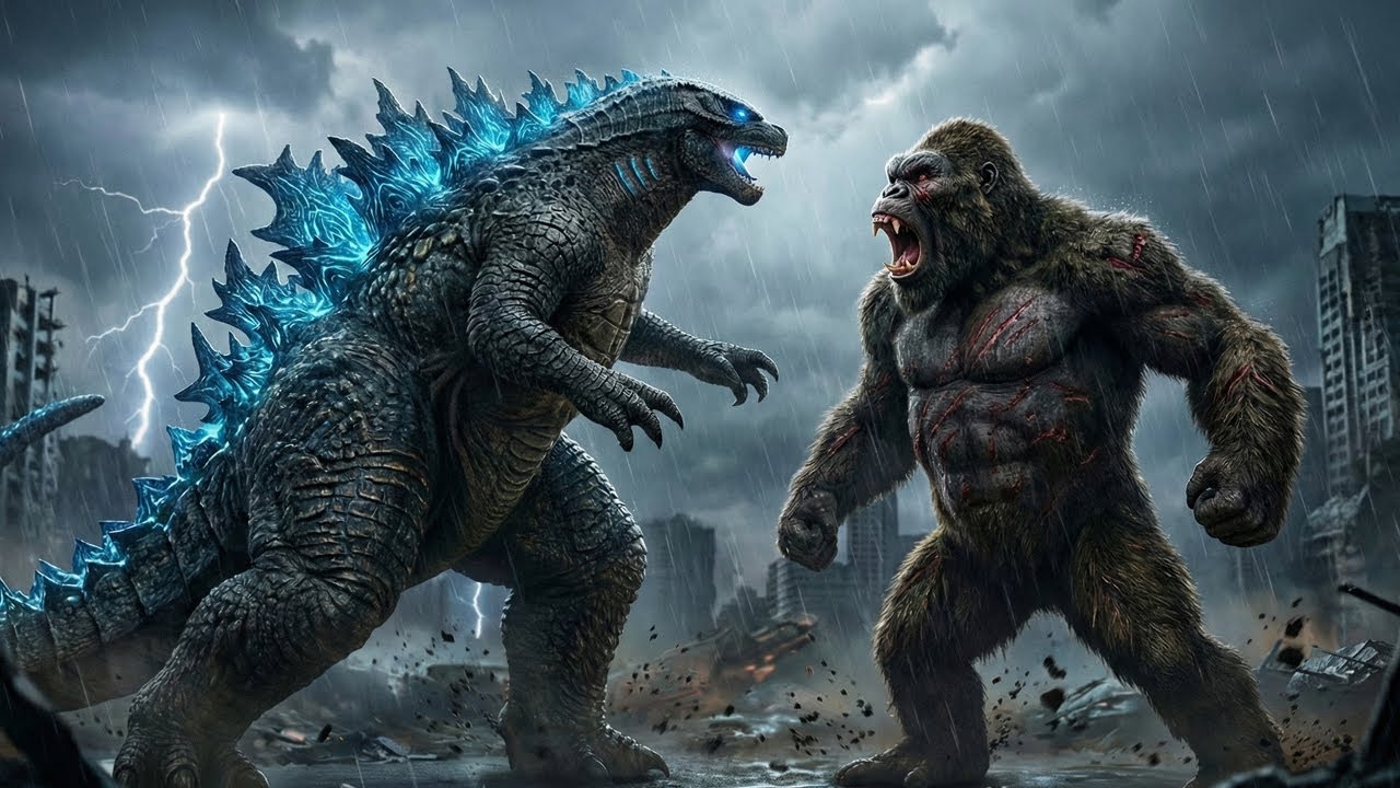 Godzilla vs Kong Best Fight Scenes | Epic Monsterverse Action