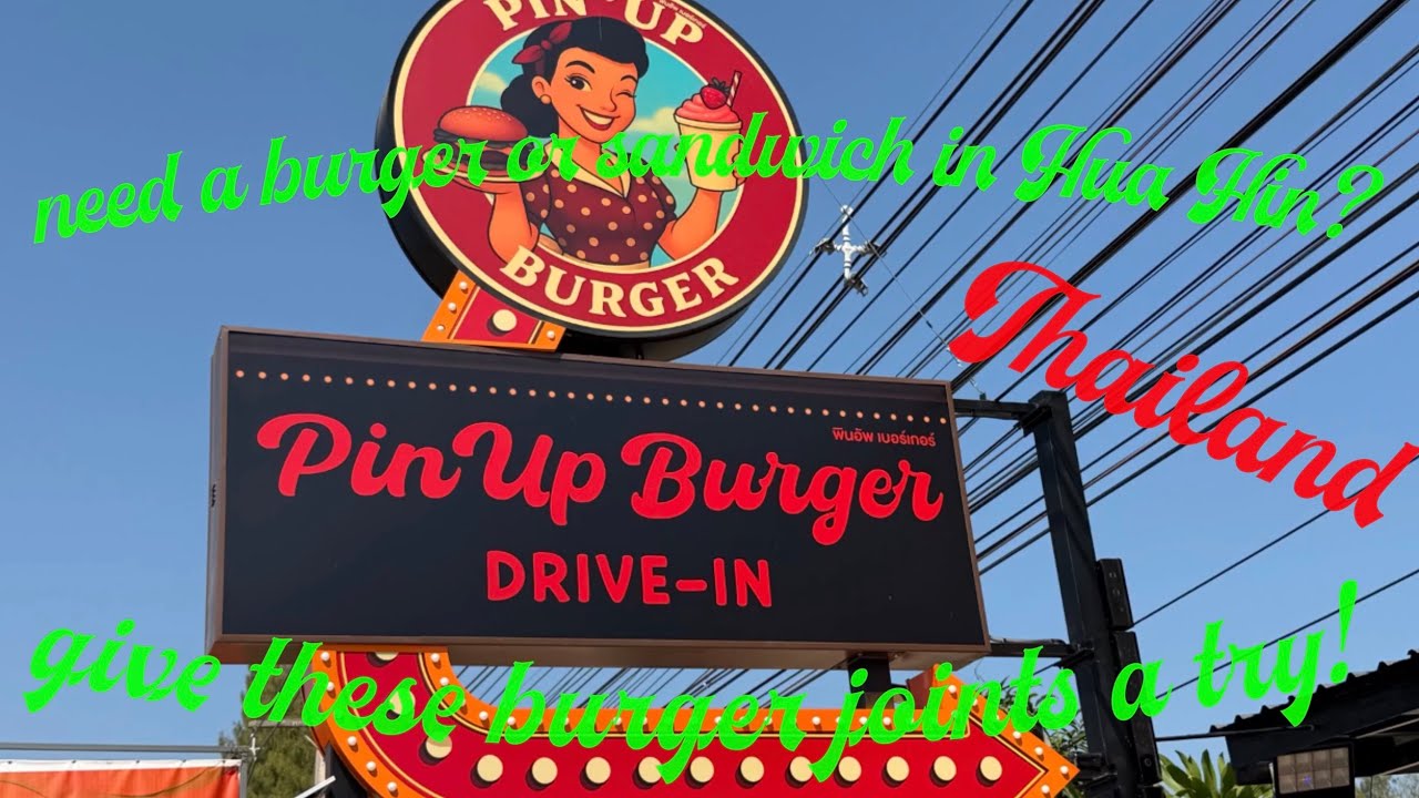 Mauihowey’s Videos-craving Burgers and sandwiches or western style food in Hua Hin Thailand🇹🇭