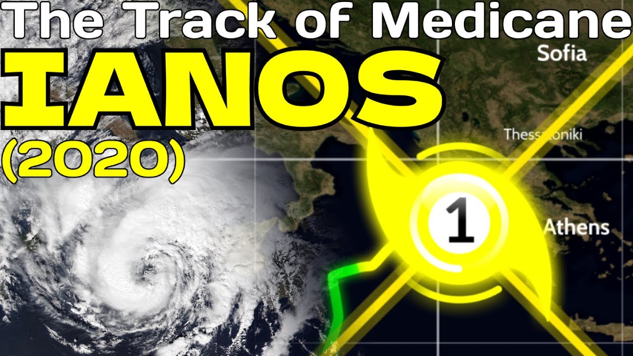 The Track of Medicane Ianos (2020)