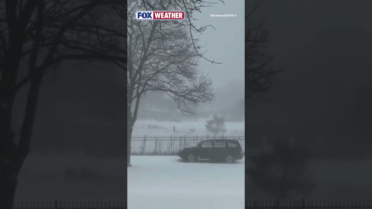A Powerful Blizzard Impacts Milwaukee, Causing Strong Winds And Heavy, Record-Breaking Snow