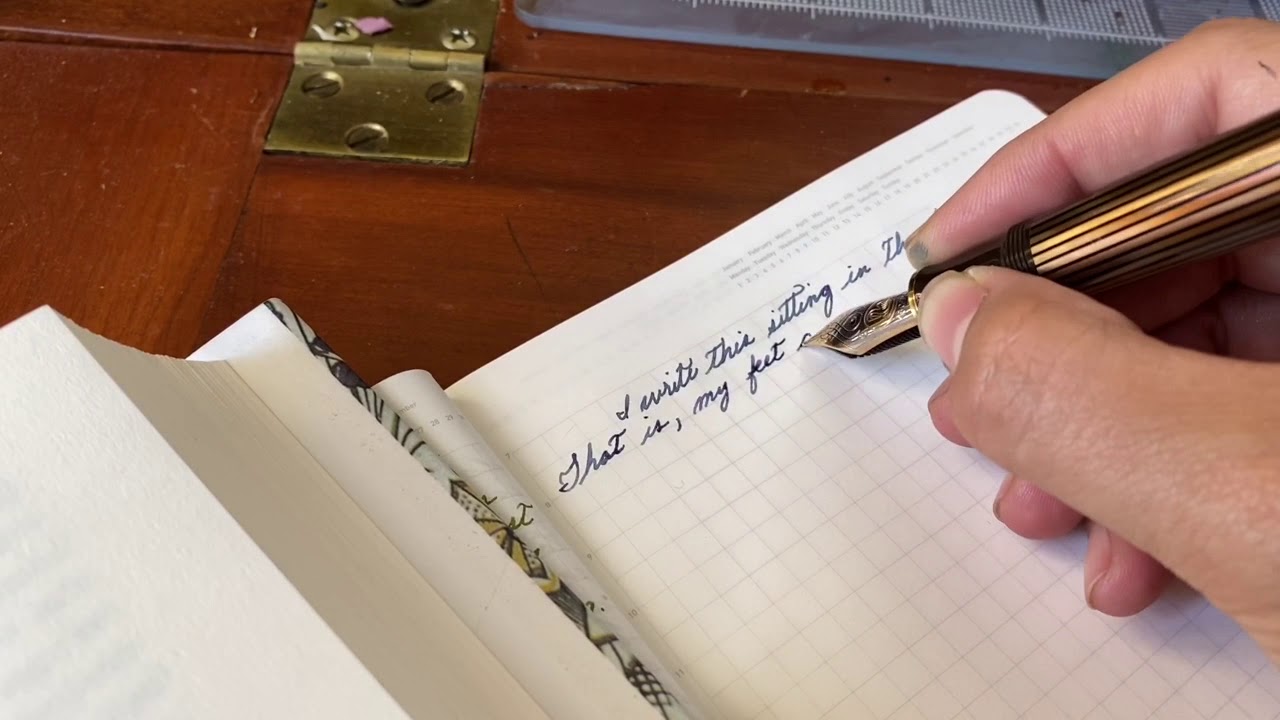 Ink Exploration: Diamine “Prussian Blue” [feat. “I Capture the Castle”]