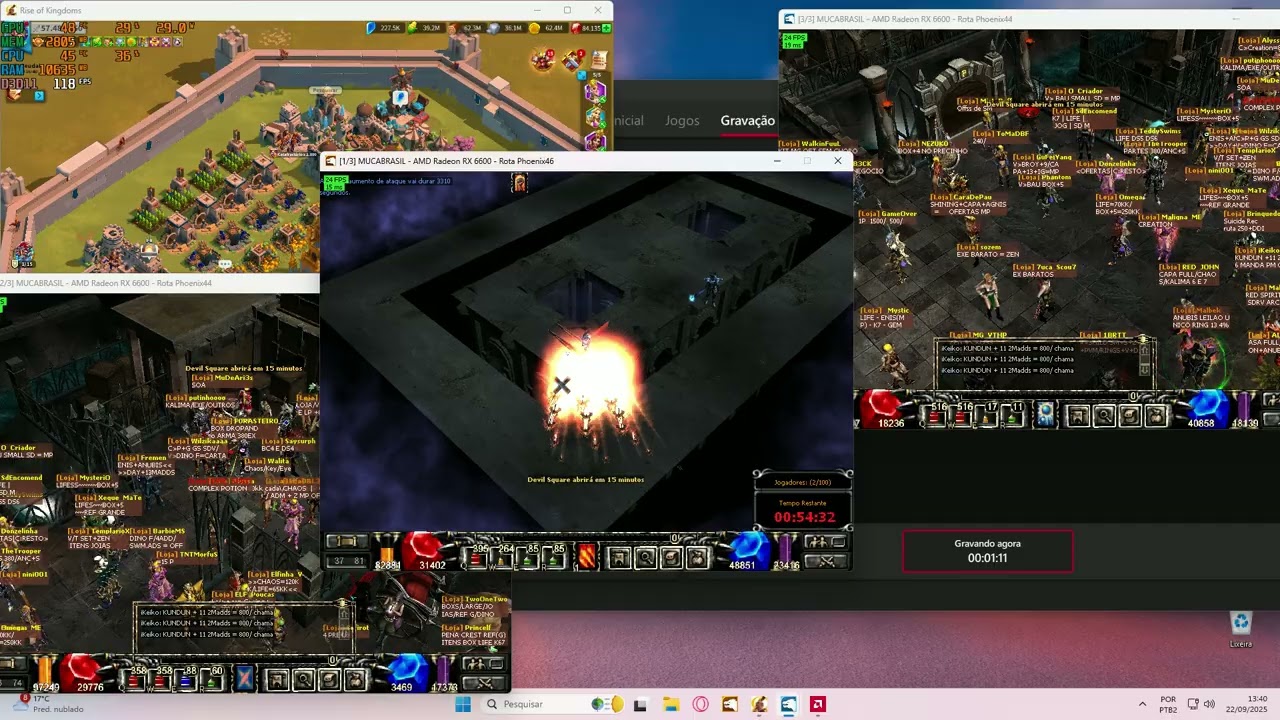 BUG CC 6/players se aproveitando.