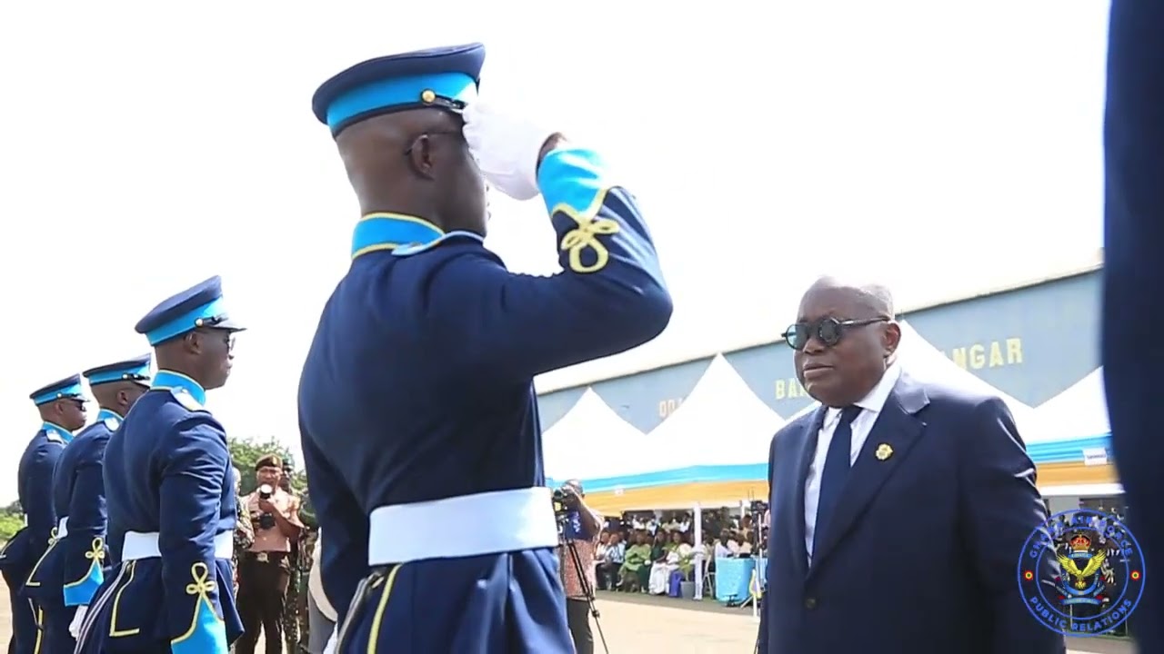 Ghana Air Force Wings Parade