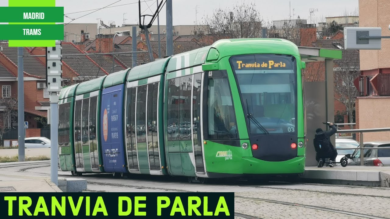 El Tranvia de Parla (Madrid) | Alstom Citadis Series 302