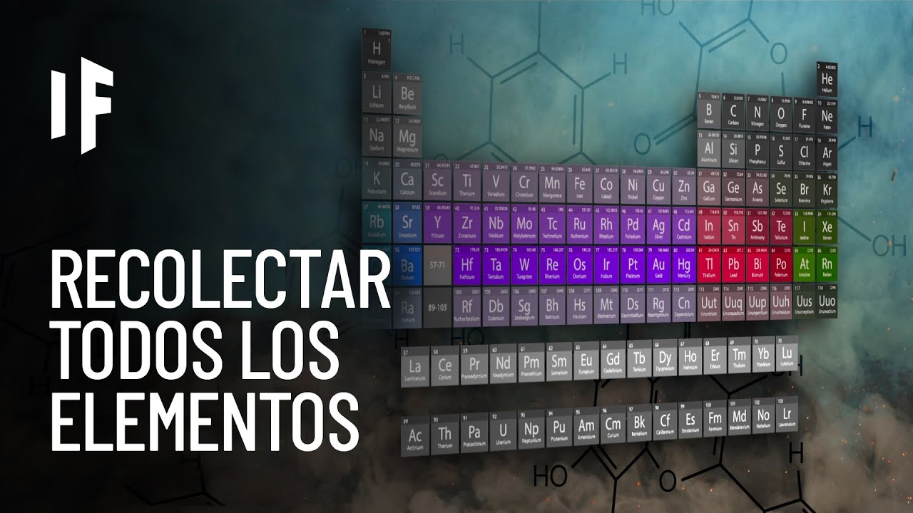 ¿Qué pasaría si recolectaras todos los elementos de la tabla periódica?