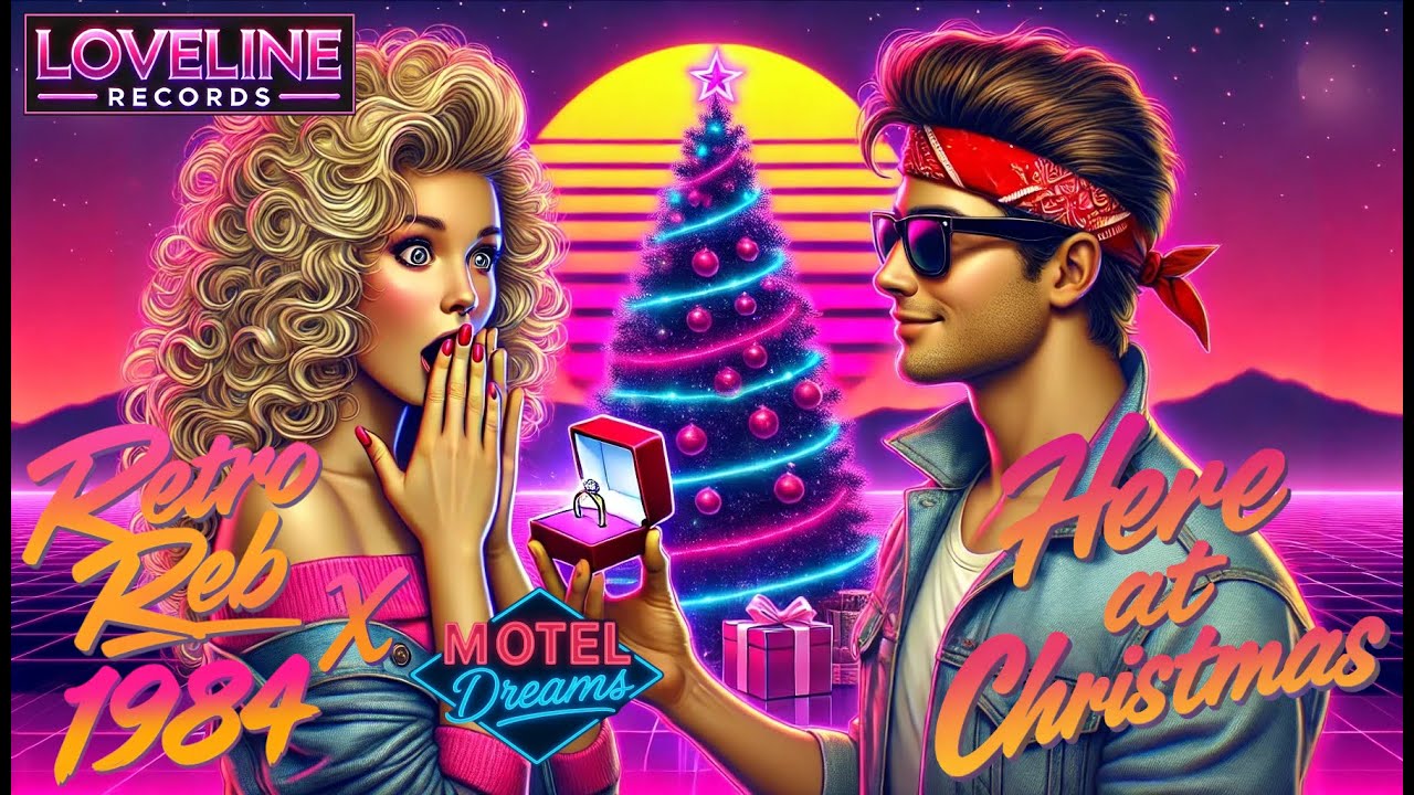 Retro Reb 1984 X Motel Dreams - Here at Christmas | A Christmas Love Song