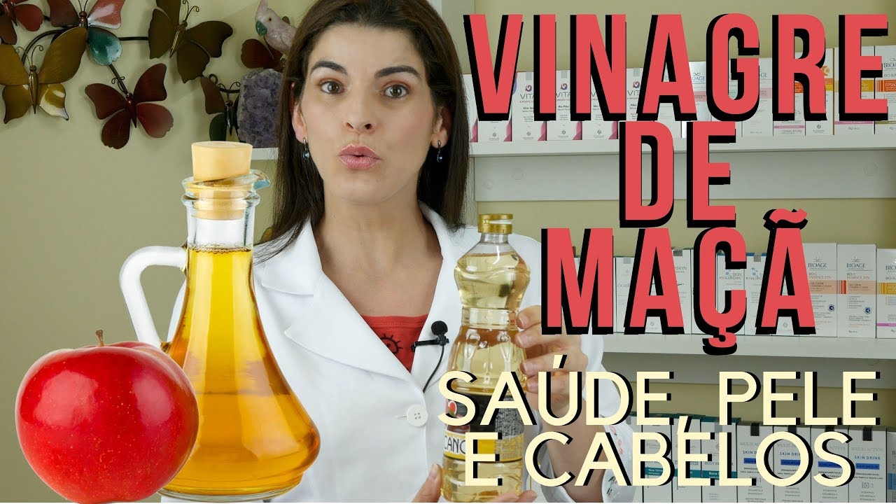 Use VINAGRE DE MAÇÃ - Benefícios para Saúde, Pele e Cabelos