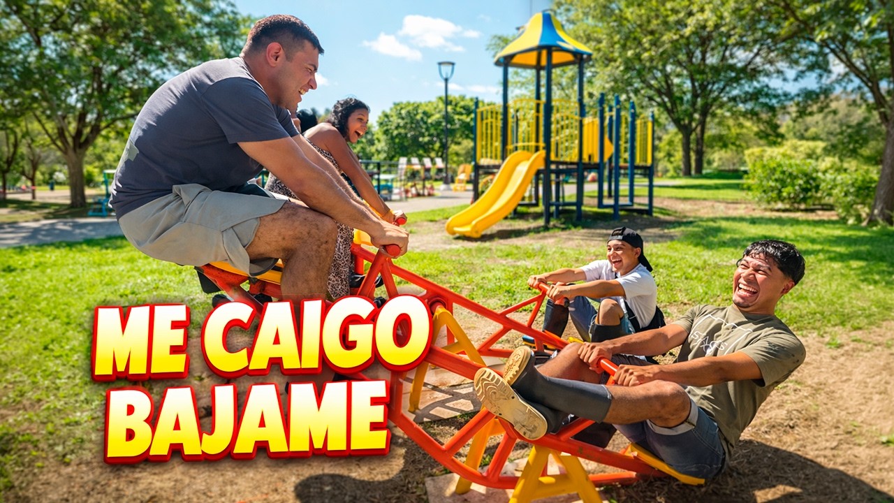 Sapo y Camarón disfrutaron del Parque | Divertido Momento 😂