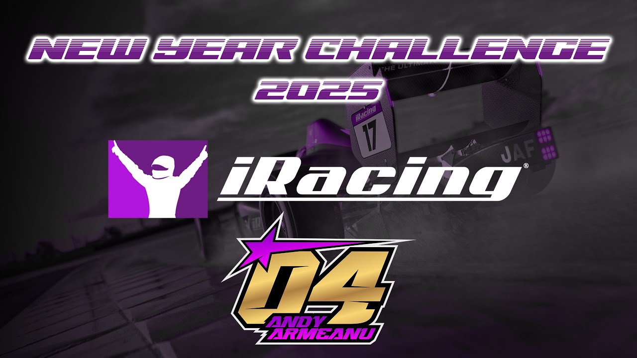 RACING into 2025 with a New Year Challenge on iRacing!