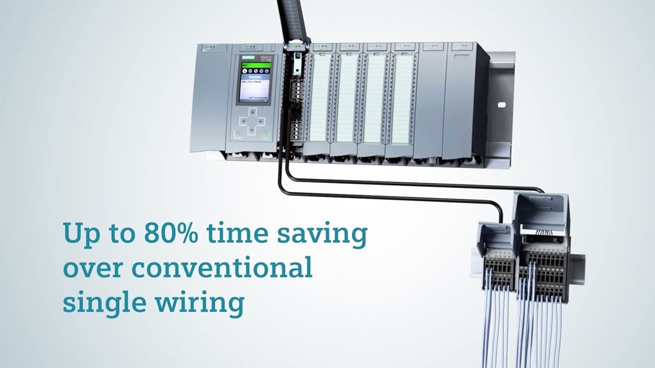 Siemens Fast and Easy System Cabling with SIMATIC TOP Connect &mdash; Allied Electronics & Automation