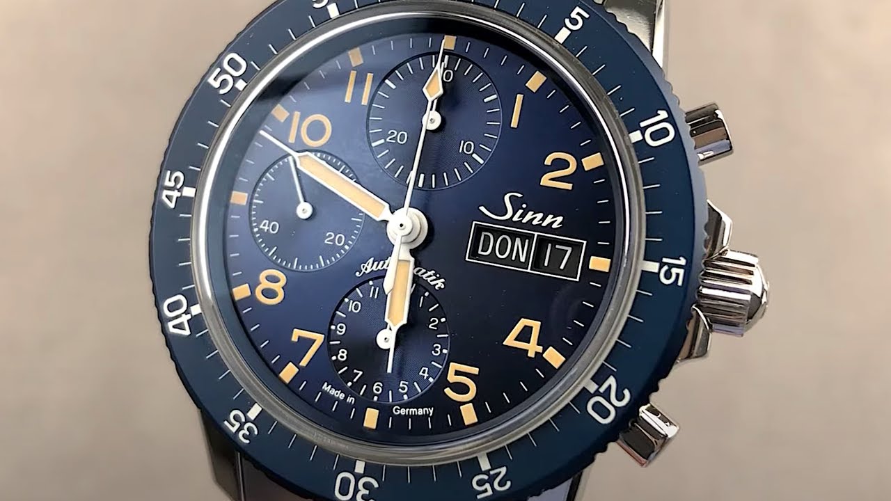 Sinn Traditional Pilot Chronograph 103 SA B E 103.171 Sinn Watch Review