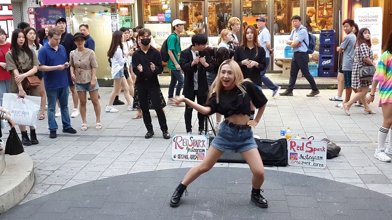 레드스파크(RED SPARK)/ 달리(Dally)-효린(HYOLYN) 20190716 홍대(HongDae) Busking/cover