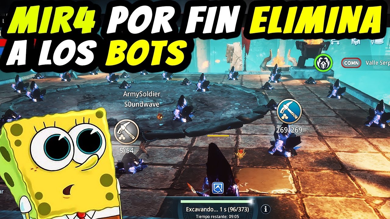Mir4 Elimina Bots y Mineros ¿Muy Tarde? | Mir4 GamePlay 2022