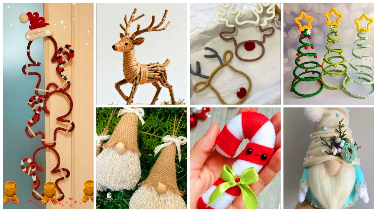 أفكار ✨بخيوط وعيدان خشبية اصنعي ديكورات راقية لزينة بيتك بأقل تكلفة #deco #diy #idea #1001ideas
